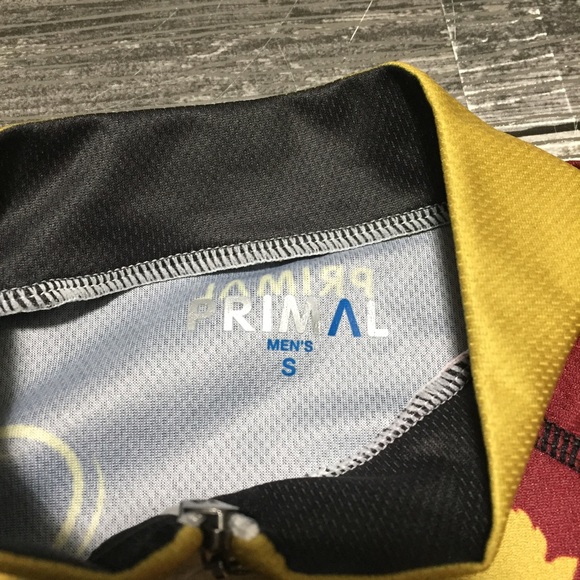 Primal Cycling Jersey Men’s Small Sports Cut Raglan Jersey Chateau St Michelle - Picture 8 of 11